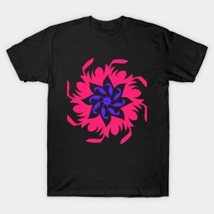 Mandala flowers abstract T-Shirt